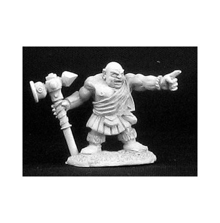 Tamclar the Shorn, Dwarf Barbarian with Hammer