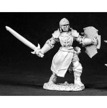 Black Legionnaire with Sword & Shield (R-02490)