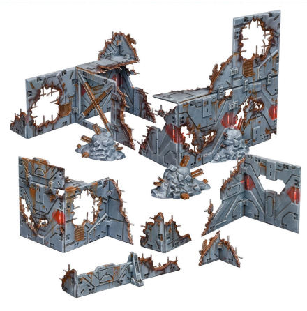 TERRAIN CRATE: BATTLEFIELD RUINS (SCI-FI)