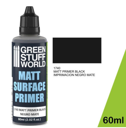 Matt Surface Primer 60ml - Black