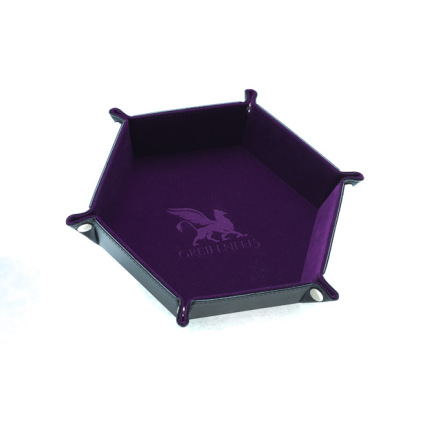 Dice Tray Hexagon Series: Purple