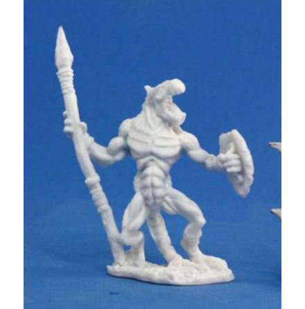 Lizardman Warrior (sculpted by Ben Seins)