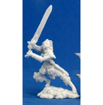 Deenah, Female Barbarian (sculpted by Patrick Keith)