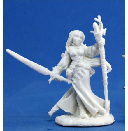 Lysette, Female Elf (sculpted by Werner Klocke)