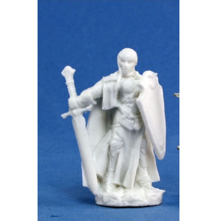 Isabeau Laroche, Female Paladin (sculpted by Werner Klocke)