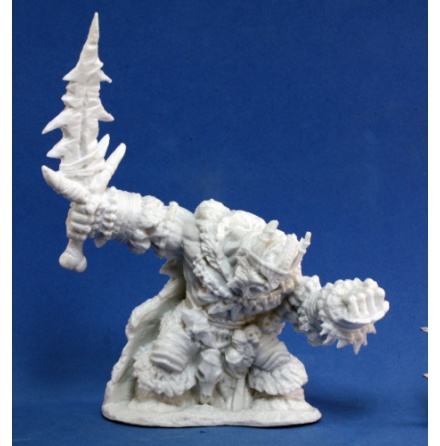 Boerogg Blackrime, Frost Giant Jarl (sculpted by Gene VanHorn)