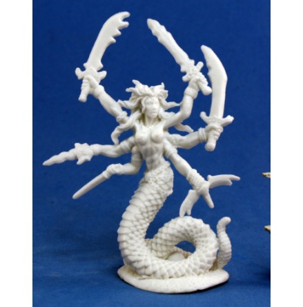 Vandorendra, Snake Demon (sculpted by Julie Guthrie)