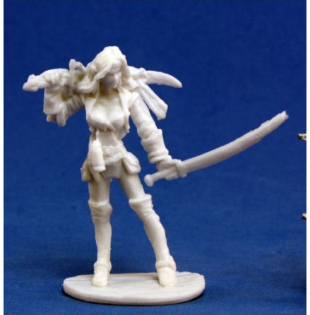 Finaela,Female Pirate (sculpted by Patrick Keith)