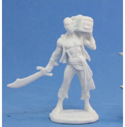 Hajad, Pirate (sculpted by Julie Guthrie)