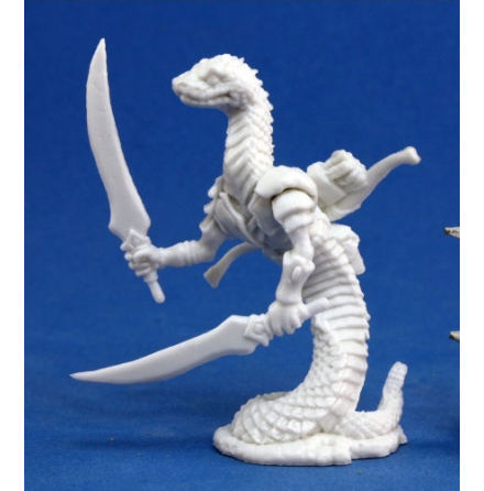 Snakeman Warrior (sculpted by Julie Guthrie)