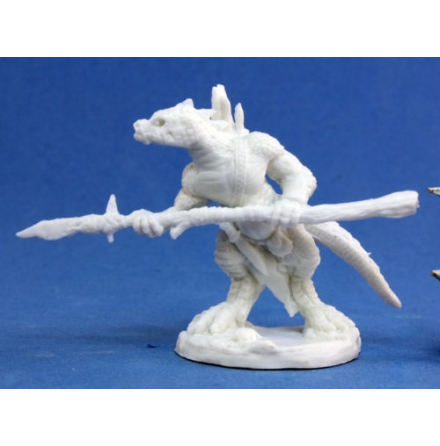 Lizardman Spearman (sculpted by Gene Van Horne)