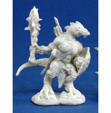 Lizardman Warrior (sculpted by Gene Van Horne)