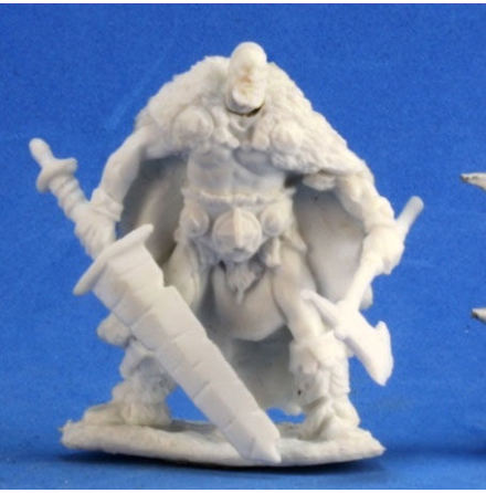 Thund Bloodwrack, Barbarian (sculpted by Tre Manor)