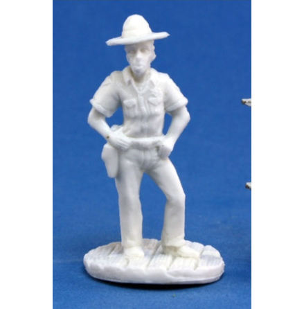 Deputy Wayne Tisdale (sculpted by Gene Van Horne)