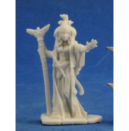 Alahazra, Iconic Oracle (sculpted by Julie Guthrie)