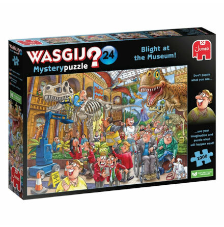 Puzzle Wasgij Mystery 24 Blight At The Museum! (1000 pieces)