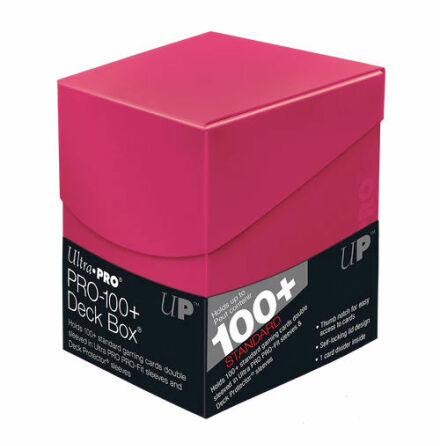 Deck Box PRO Eclipse Hot Pink 100+