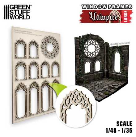 Vampire Miniature Windows - Large