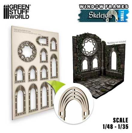 Skeleton Miniature Windows - Small