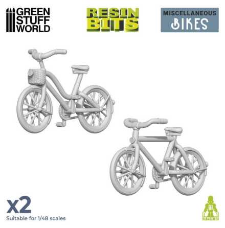 3D printed set - Bikes
