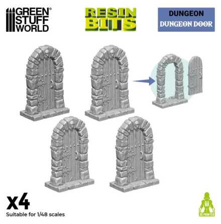 3D printed set - Dungeon Doors