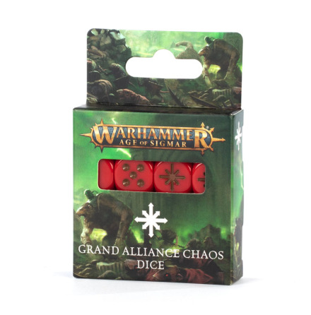 AGE OF SIGMAR 4.0: GRAND ALLIANCE CHAOS DICE