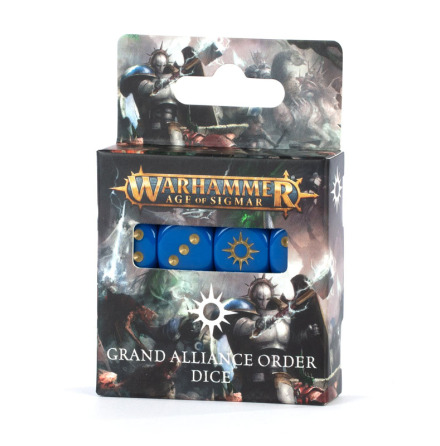 AGE OF SIGMAR 4.0: GRAND ALLIANCE ORDER DICE