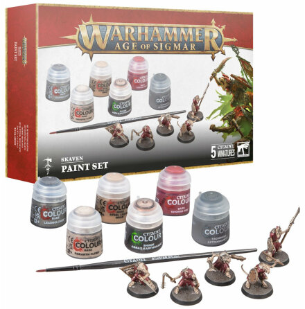 AGE OF SIGMAR: SKAVEN PAINT SET