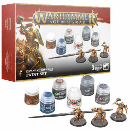 AGE OF SIGMAR: STORMCAST PAINT SET