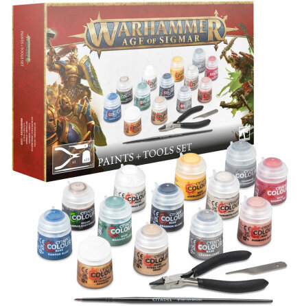 AGE OF SIGMAR PAINT + TOOLS