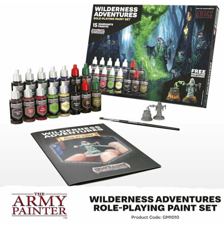 GAMEMASTER: Wilderness Adventures Paint Set (Release 2024-10-19)