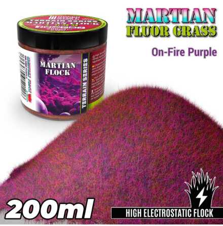 Martian Fluor Grass - On Fire Purple - 200ml