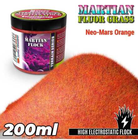 Martian Fluor Grass - Neo-Mars Orange - 200ml