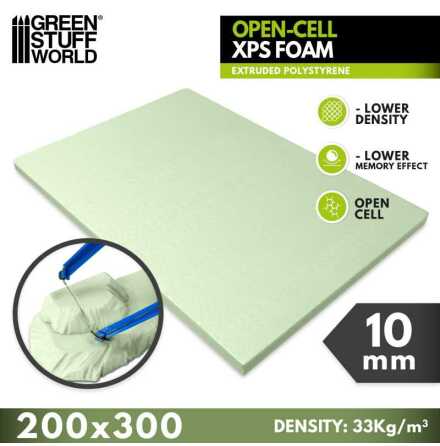 Open-Cell XPS Foam 10 mm