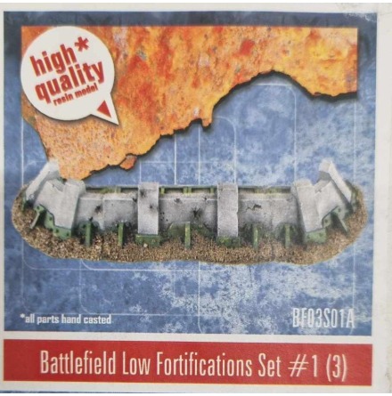 Battlefield Low Fortifications Set #2 (7)