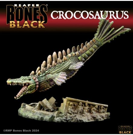 CROCOSAURUS Bones Black Deluxe Boxed Set