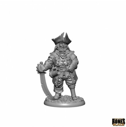 Ghost Pirate Captain Translucent (Clear)