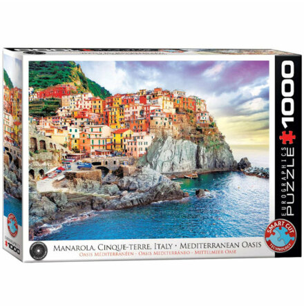 Puzzle - Manarola Cinque Terre Italy (1000 pieces)