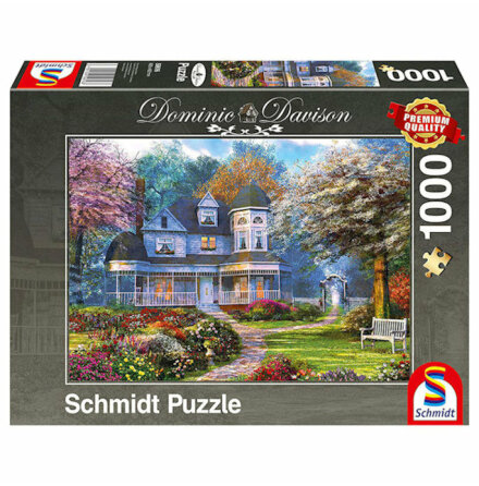 Puzzle - Dominic Davison: Victorian Mansion (1000 pieces)