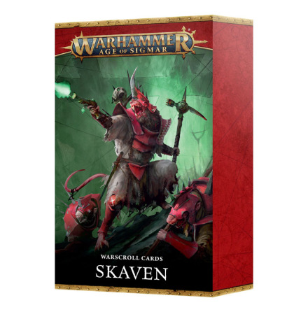 WARSCROLL CARDS: SKAVEN (ENG) 4th ed