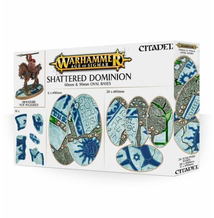 AOS: SHATTERED DOMINION: 60 & 90MM OVAL