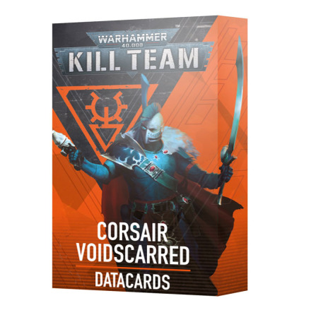 KILL TEAM: CORSAIR VOIDSCARRED DATACARDS (3rd ed, ENG)