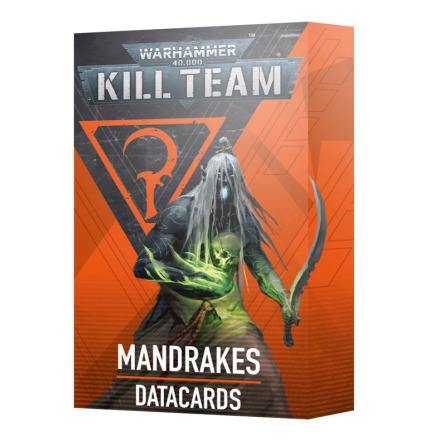 KILL TEAM: MANDRAKES DATACARDS (3rd ed, ENG)