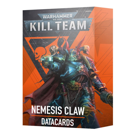 KILL TEAM: NEMESIS CLAW DATACARDS (3rd ed, ENG)