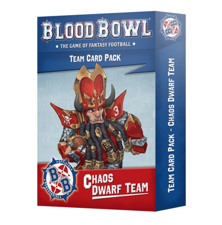 BLOOD BOWL: CHAOS DWARF CARDS