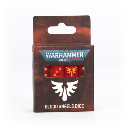 WARHAMMER 40000: BLOOD ANGELS DICE (Release 2024-10-19)