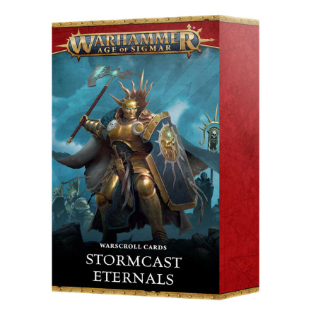 WARSCROLL CARDS: STORMCAST ETERNALS (4th ed) (Release 2024-10-26)