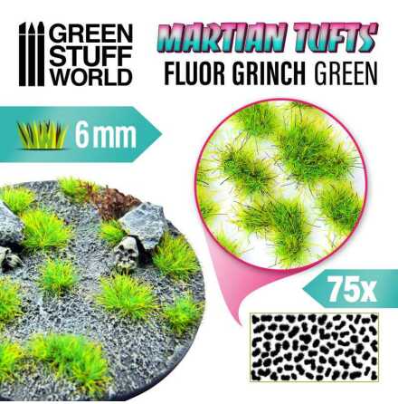 Martian Fluor Tufts - FLUOR GRINCH GREEN