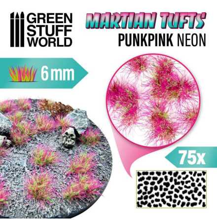 Martian Fluor Tufts - PUNKPINK NEON