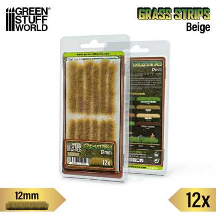 Grass Strips 12 mm - Beige